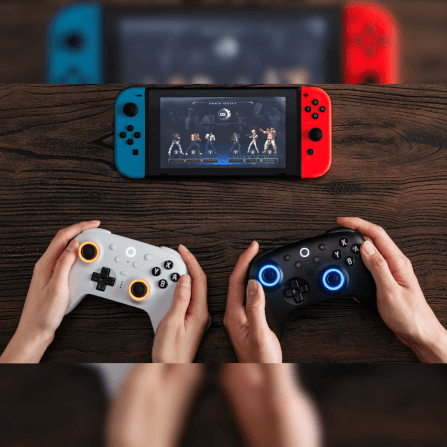 จอยเกมไร้สาย 8BITDO (80ND) ULTIMATE 2 BLUETOOTH & 2.4G สีดำ_6